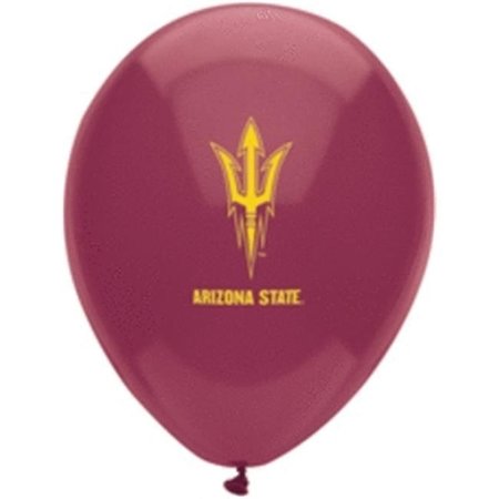 MAYFLOWER DISTRIBUTING Qualatex 37672 10 Count 11 in. Arizona State Latex Balloon 37672
